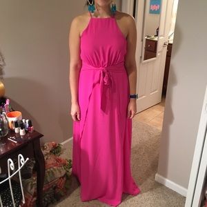 Hot Pink Romper Dress!!